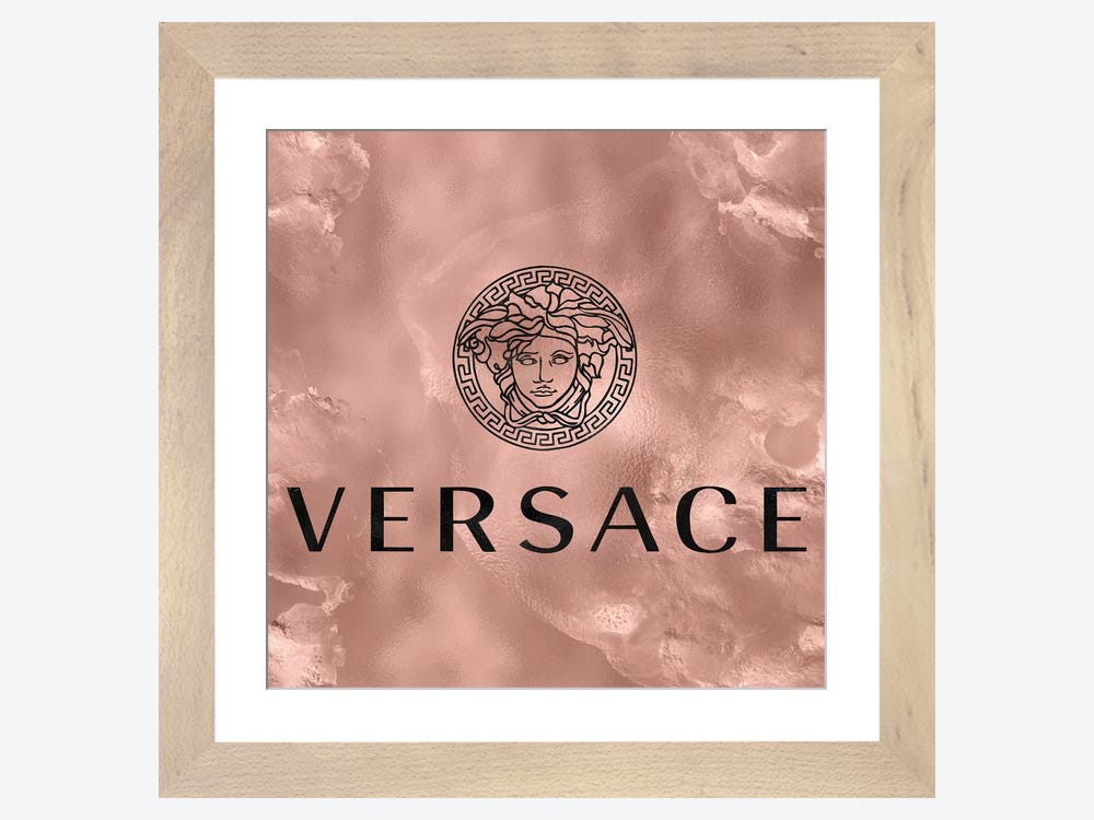 Rose Gold And Black Fashion II Canvas - Canvas Print