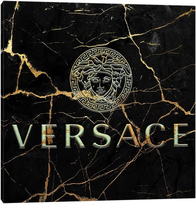 Paul Rommer Canvas Wall Decor Prints - Versace ( Fashion > Fashion Brands > Versace art) - 40x26 in