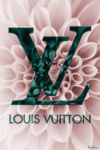 Louis Vuitton: Blush Jade Dahlia Fashion IV by Pomaikai Barron
