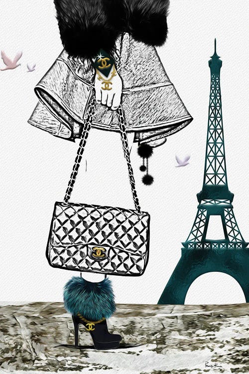 Bonjour, Paris I by Pomaikai Barron wall art