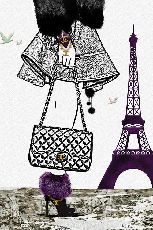 Bonjour, Paris II by Pomaikai Barron wall art