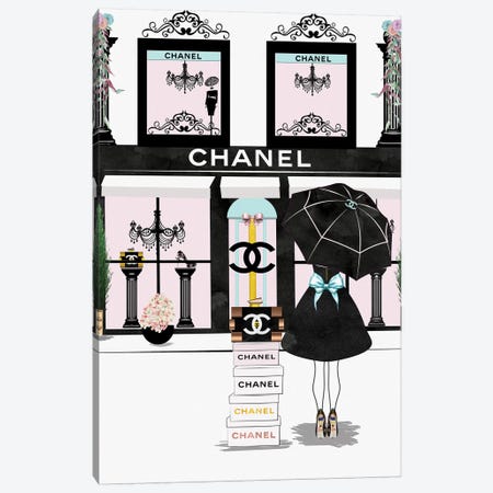 You Can Never Have Enough Chanel Canvas Print #POB240} by Pomaikai Barron Canvas Art