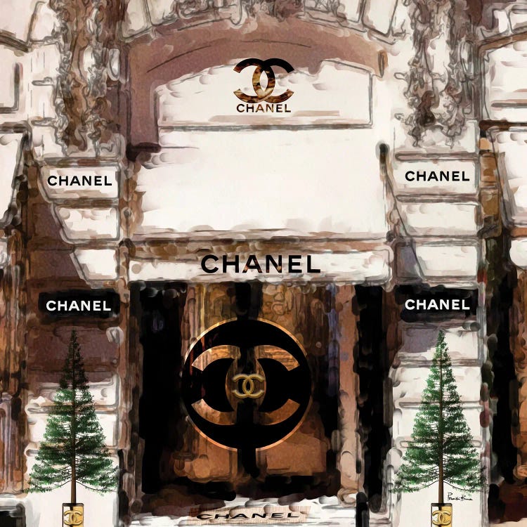 Paris Fashion Store Front by Pomaikai Barron wall art