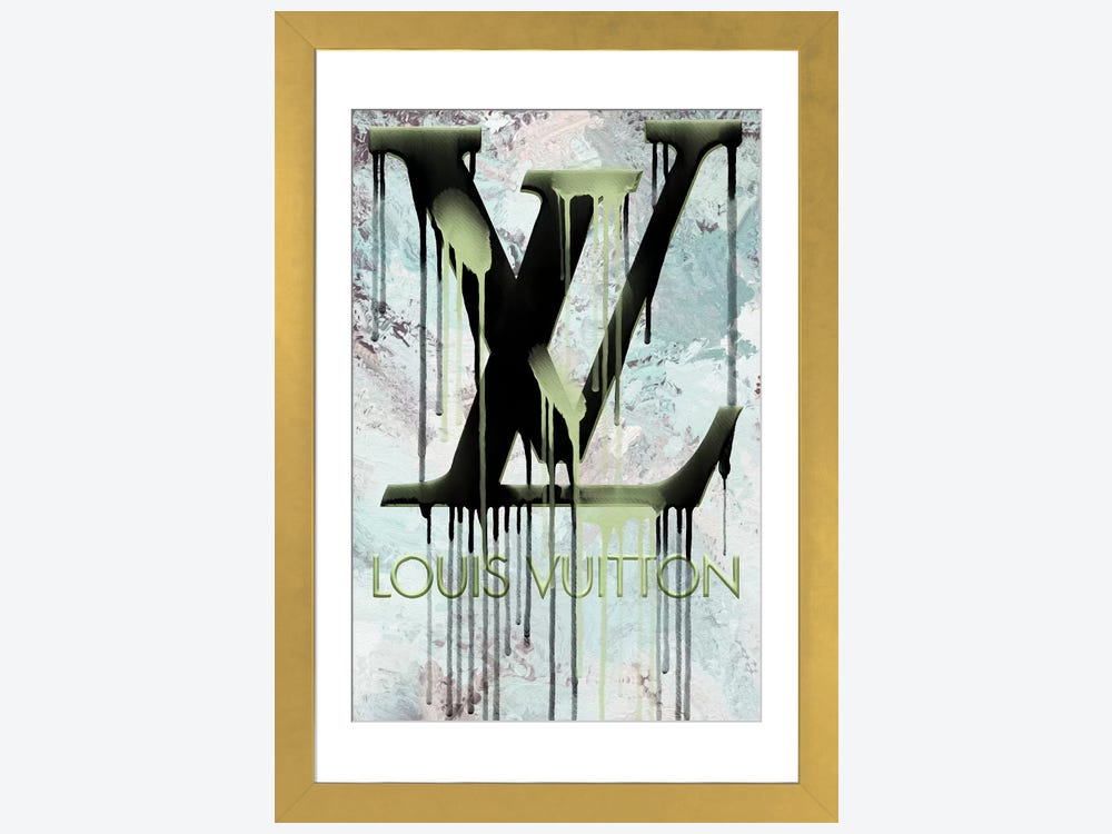Buy Large LV Fashion Brand Decorating Print Stencil - Custom