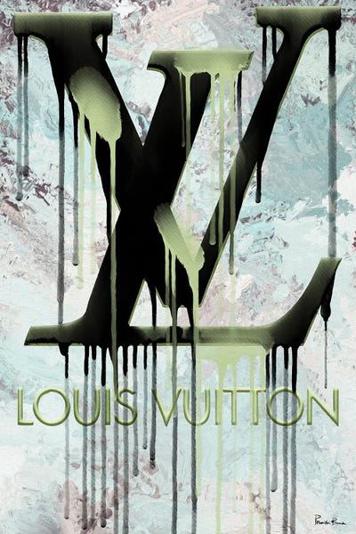 Louis Vuitton: Grunged And Dripping LV by Pomaikai Barron