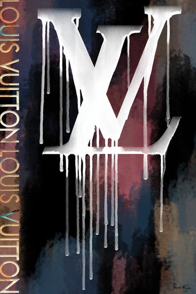 Typography: Grunged And Dripping LV II by Pomaikai Barron