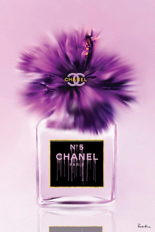 Passionately Purple Fashion Perfume Bottle