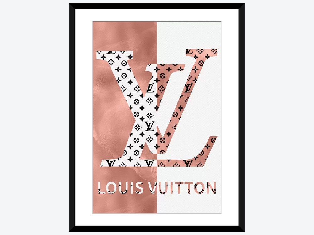 LV Taya by Pomaikai Barron Fine Art Paper Print ( Fashion > Fashion Brands > Louis Vuitton art) - 24x16x.25