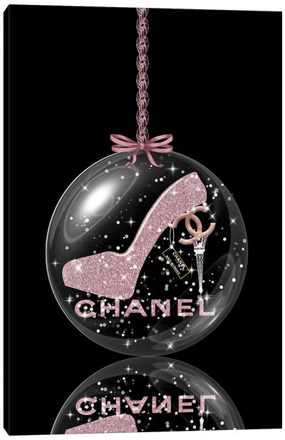 Oh, My Chanel Glitter Ball II Canvas Art Print - Pomaikai Barron