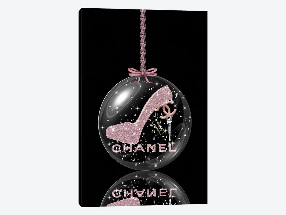 Oh, My Chanel Glitter Ball II by Pomaikai Barron 1-piece Canvas Art Print