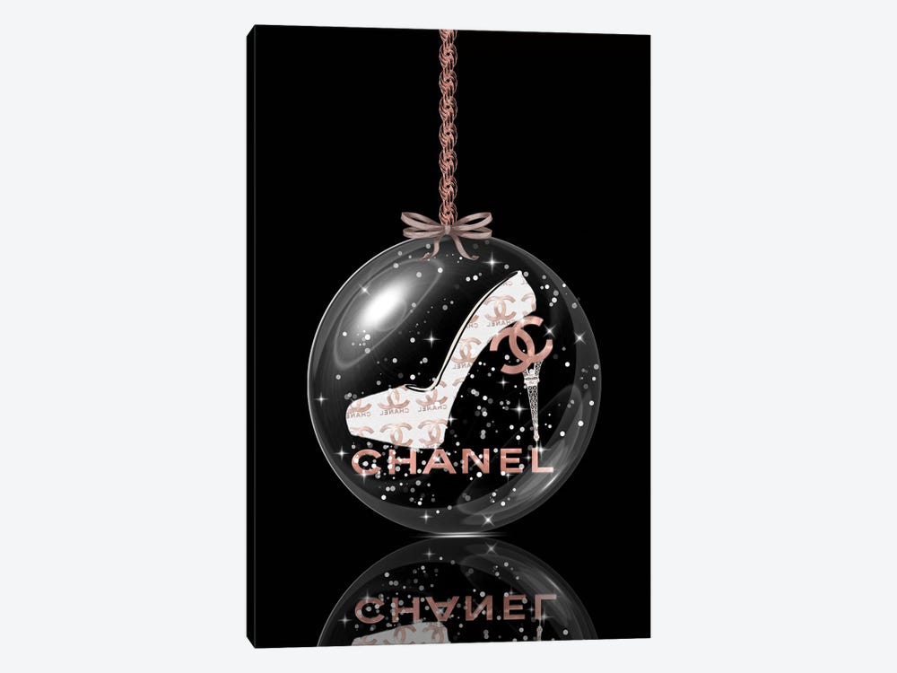 Oh, My Chanel Glitter Ball III by Pomaikai Barron 1-piece Canvas Art
