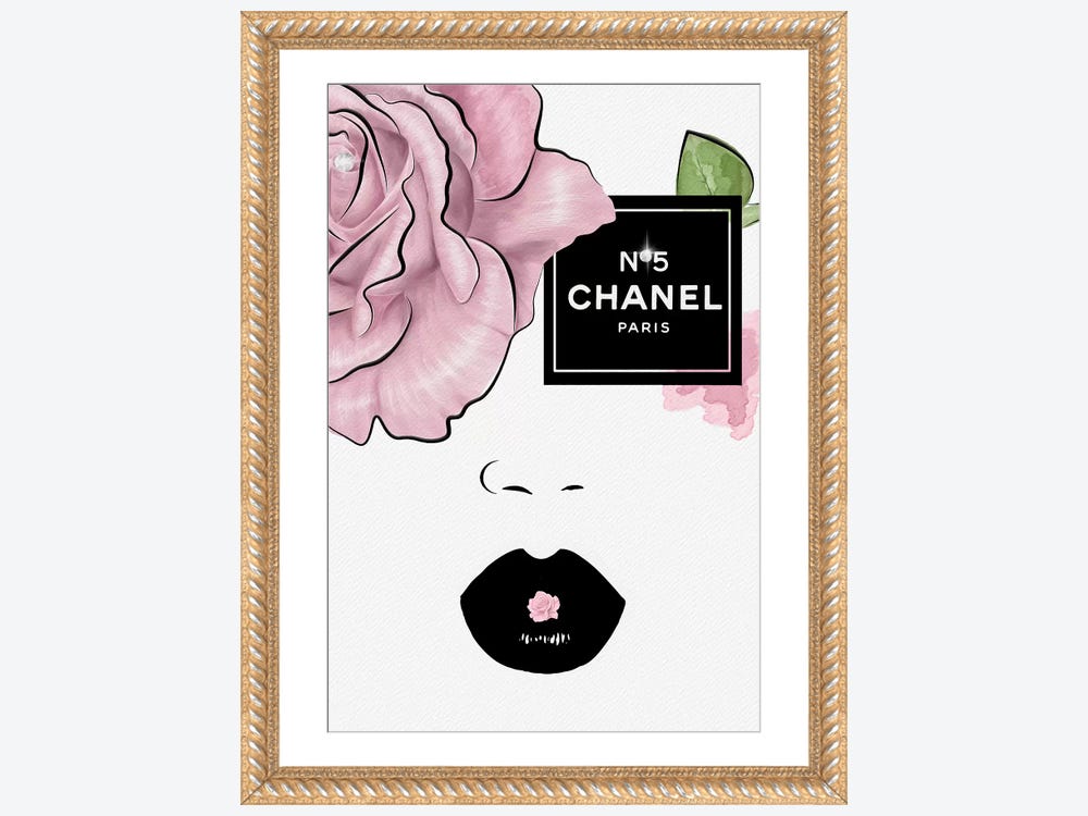 Pomaikai Barron Canvas Art Picture - Spoiled by Chanel ( Food & Drink > Drinks > Champagne art) - 26x26 in
