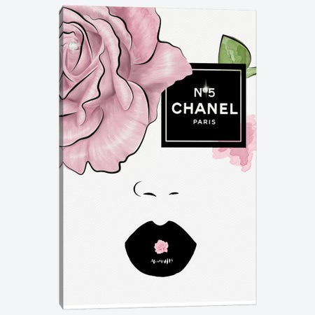 Chanel Rose...Nice To Meet You! Canvas Print #POB279} by Pomaikai Barron Canvas Art Print