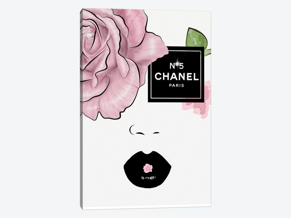Chanel Rose...Nice To Meet You! by Pomaikai Barron 1-piece Canvas Art Print
