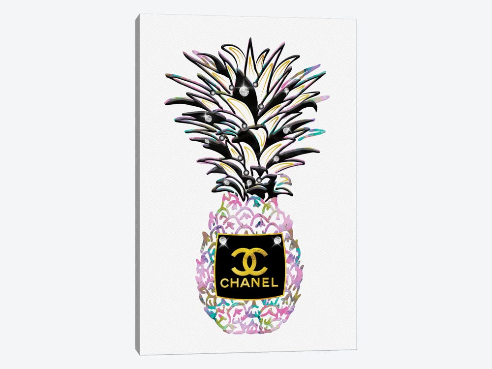 CC Pastel Fashion Pineapple by Pomaikai Barron 1-piece Canvas Art Print