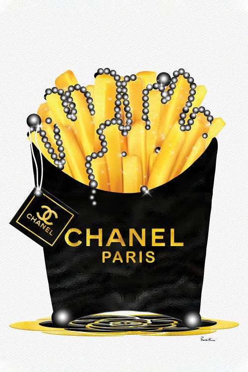 Fashion Fresh Chanel Gold Fries & Pearls