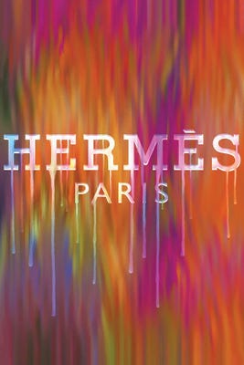 Fashion Drips Hermes Masquerade Ca - Canvas Wall Art | Pomaikai Barron