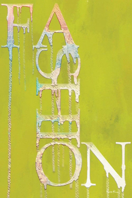 Fashion Grunged & Dripping by Pomaikai Barron wall art