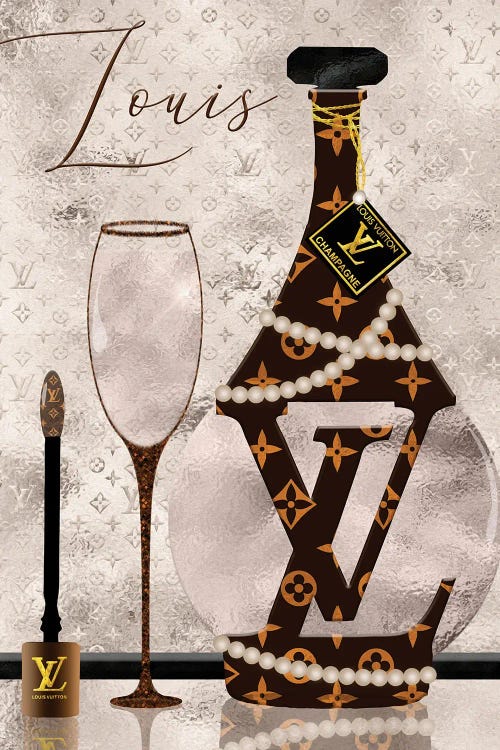 Louis Vuitton Wine Glass 