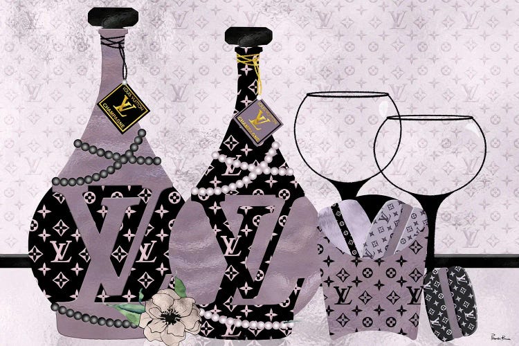 Champagne, Macarons & Louis by Pomaikai Barron wall art