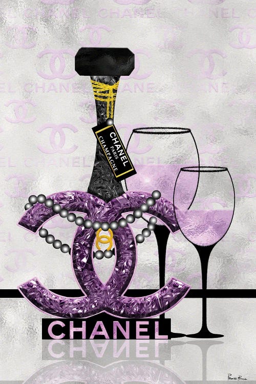 Getting Tipsy With Chanel II by Pomaikai Barron wall art