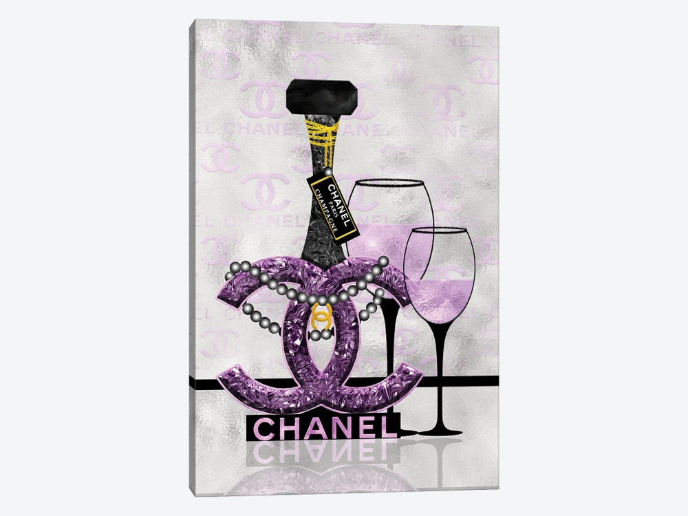 Getting Tipsy With Chanel II by Pomaikai Barron 1-piece Canvas Art