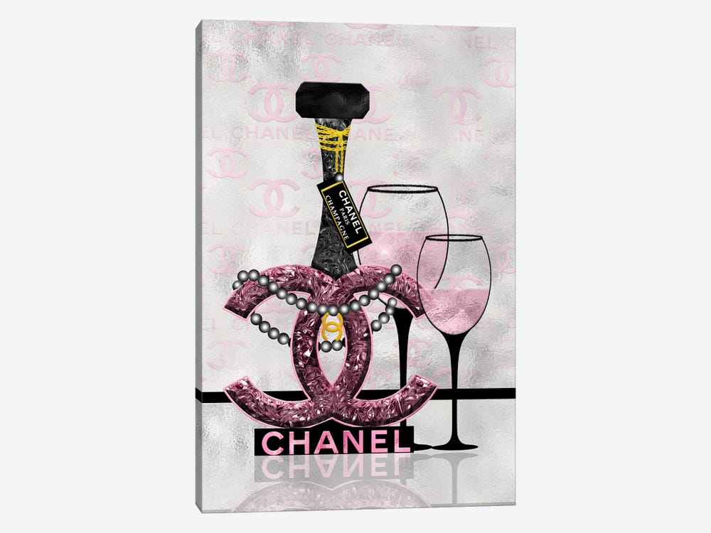 Getting Tipsy With Chanel III by Pomaikai Barron 1-piece Canvas Print