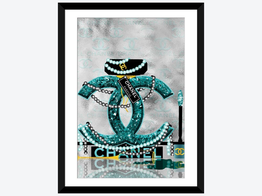Framed Poster Prints - Late Nights with Chanel I by Pomaikai Barron ( Fashion > Fashion Brands > Chanel art) - 32x24x1