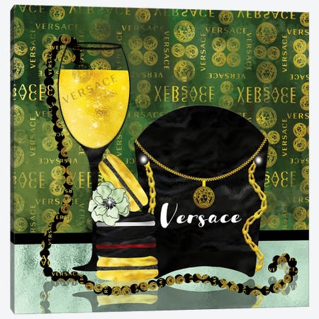 Martina Pavlova Canvas Prints - LV Champagne II ( Food & Drink > Drinks > Champagne art) - 26x18 in