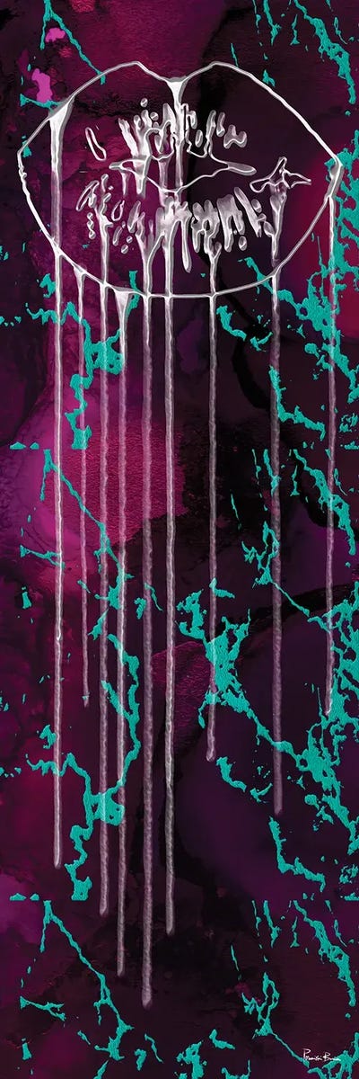 Lip Service III by Pomaikai Barron canvas print