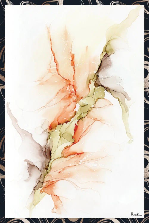 Bellini Alcohol Ink Abstract Flower