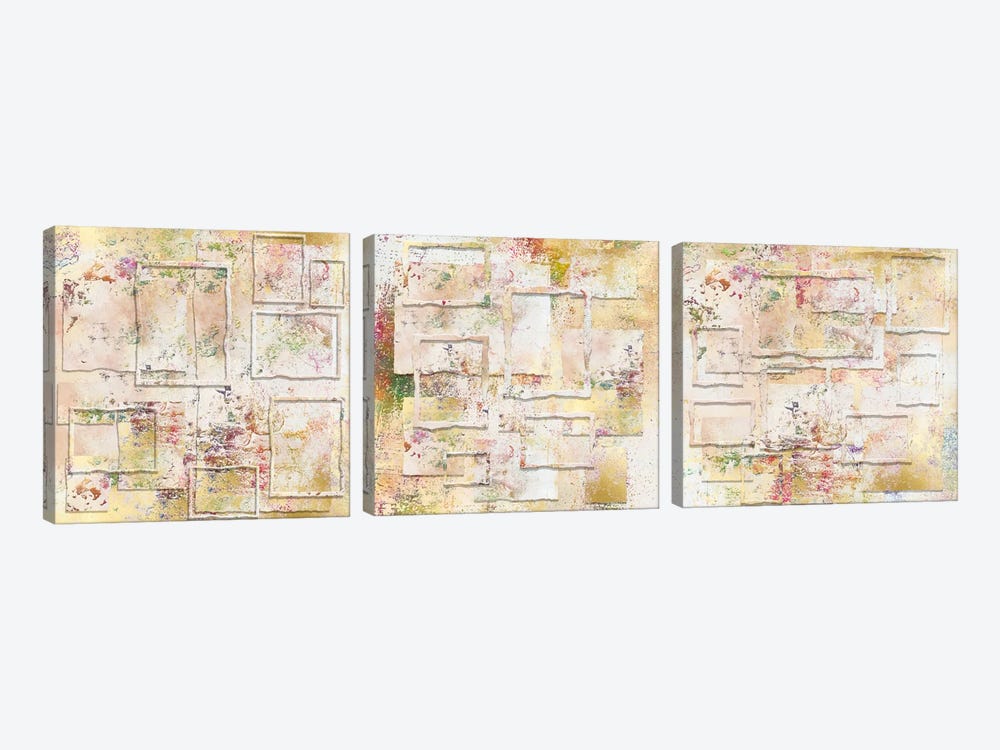 Pages-Sand Born Triptych by Pomaikai Barron 3-piece Canvas Artwork