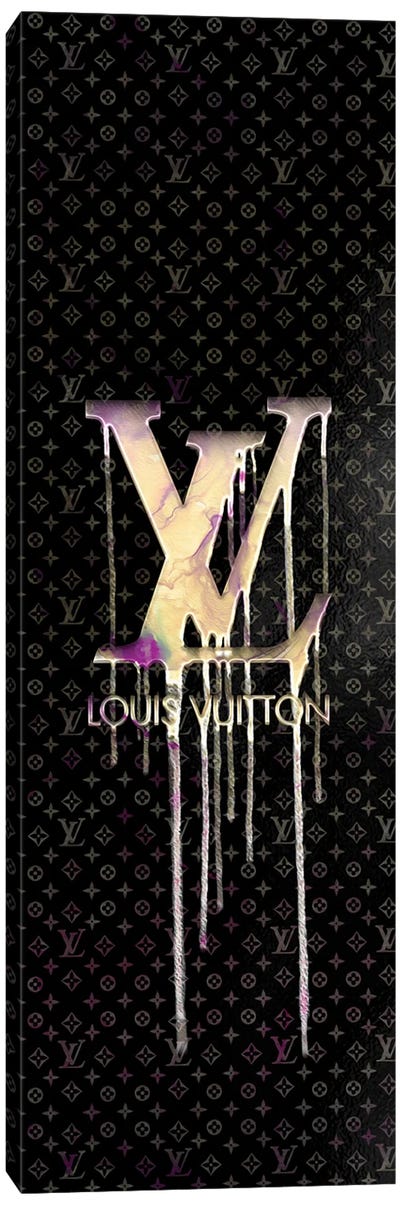 I Do Black Louis Canvas Art Print - Louis Vuitton Art