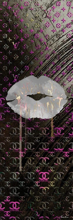 I Do Gray Lips by Pomaikai Barron wall art