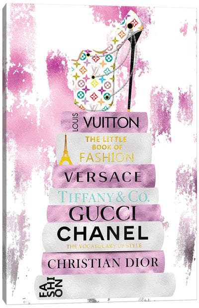 Fashion Wall Art Set of 3 Prints Chanel Decor Versace Poster Louis
