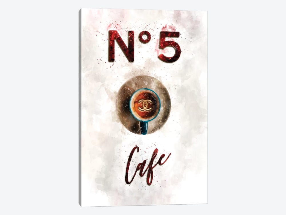 Chanel N05 Cafe by Pomaikai Barron 1-piece Canvas Print