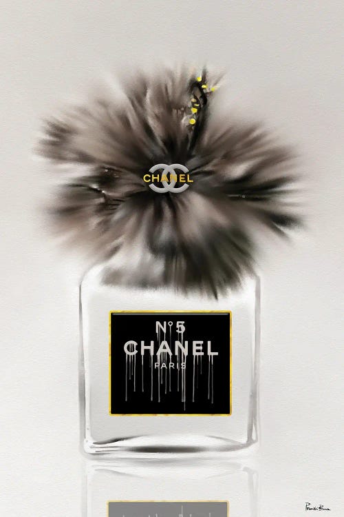 50 Shades Of Gray Fashion Perfume Bottle & Hibiscus