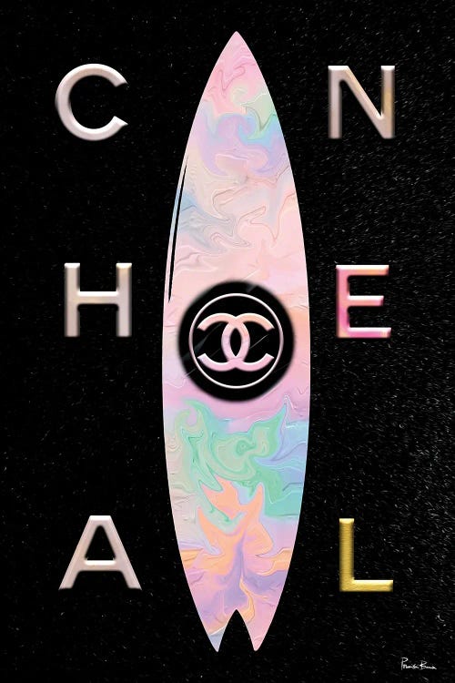 Chromed Pastel Fashion Surfboard