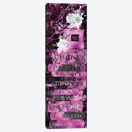 Tall Metallic Stack Purple with Purple Bow Shoes by Amanda Greenwood Fine Art Paper Print ( Fashion > Prada art) - 24x16x.25