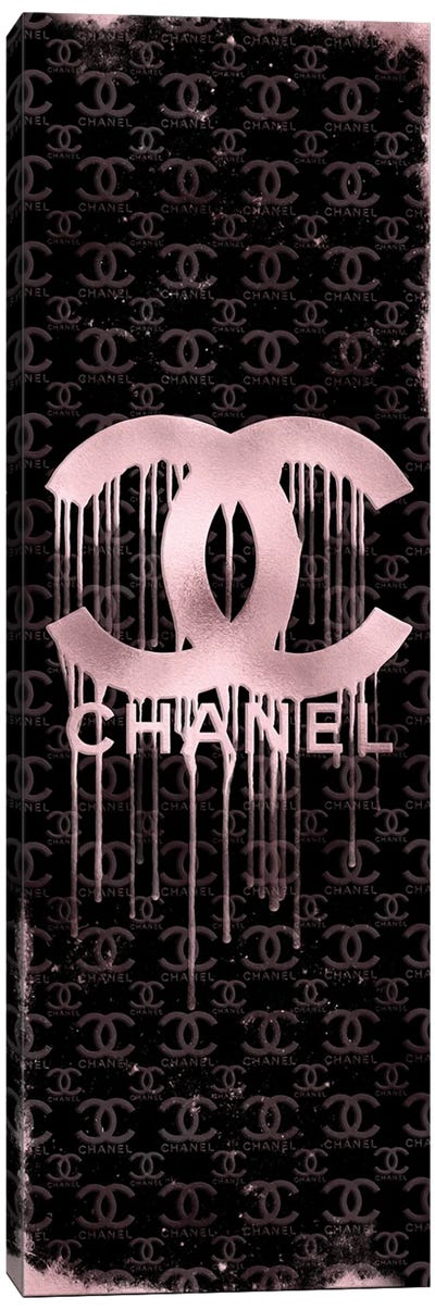 I Do Rose Gold CC Canvas Art Print - Chanel Art