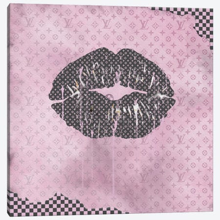 LVly Lips III Canvas Print #POB627} by Pomaikai Barron Art Print