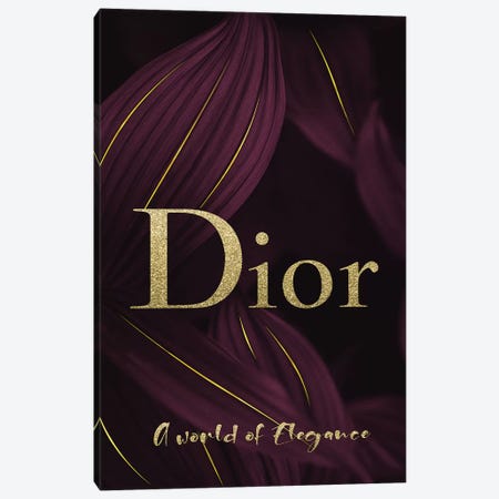 Dior A World Of Elegance Canvas Print #POB66} by Pomaikai Barron Canvas Artwork