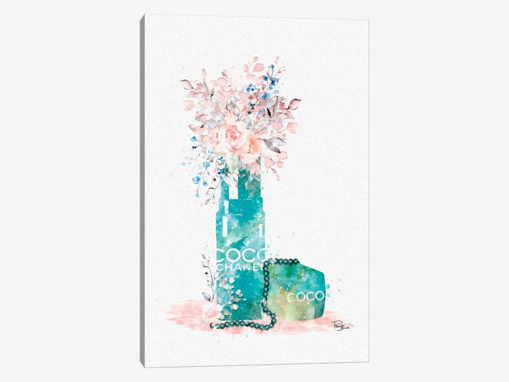 Dirty Bouquet Lipstick With Blush Roses by Pomaikai Barron 1-piece Art Print