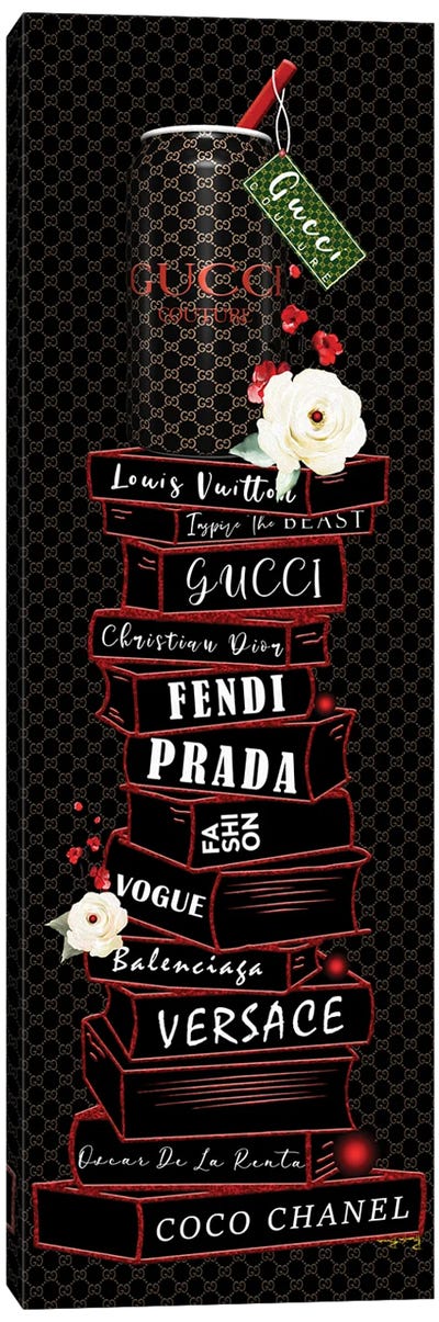 Prada, Gucci Canvas Print
