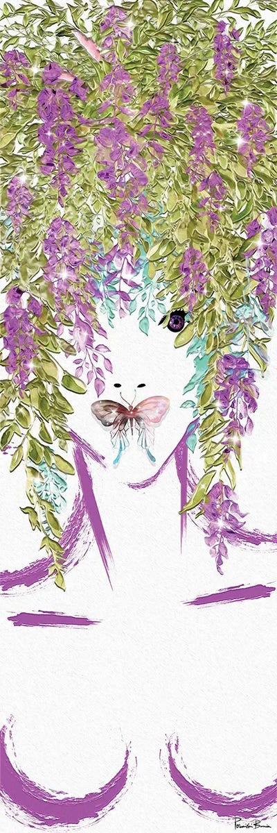 Fae Deepest Part Of Me by Pomaikai Barron framed canvas print