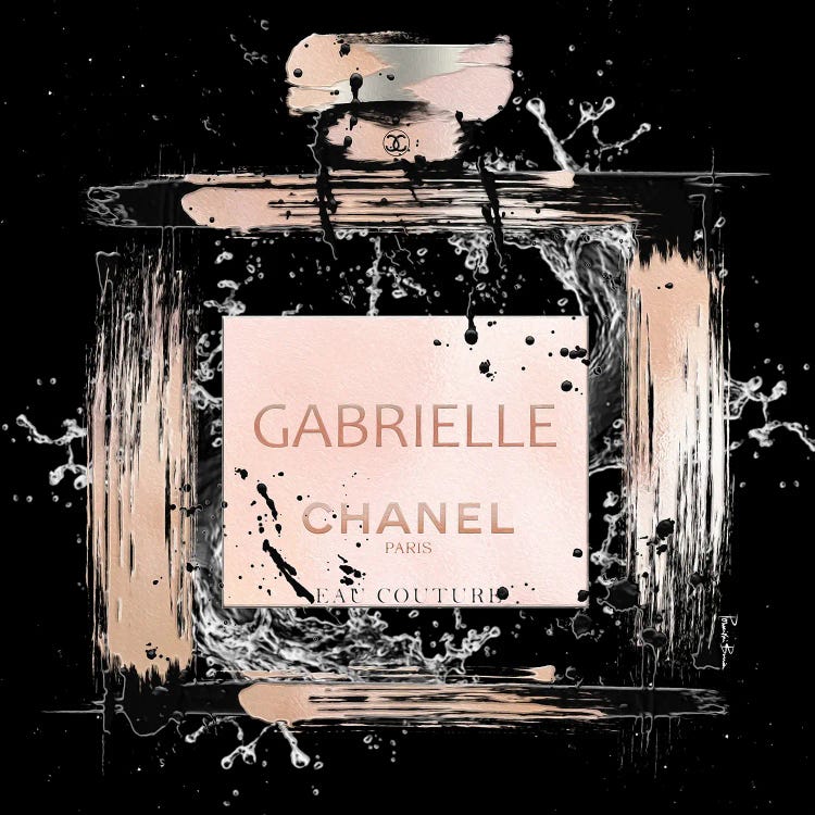 GABRIELLE Eau Couture Abstract Perfume Bottle