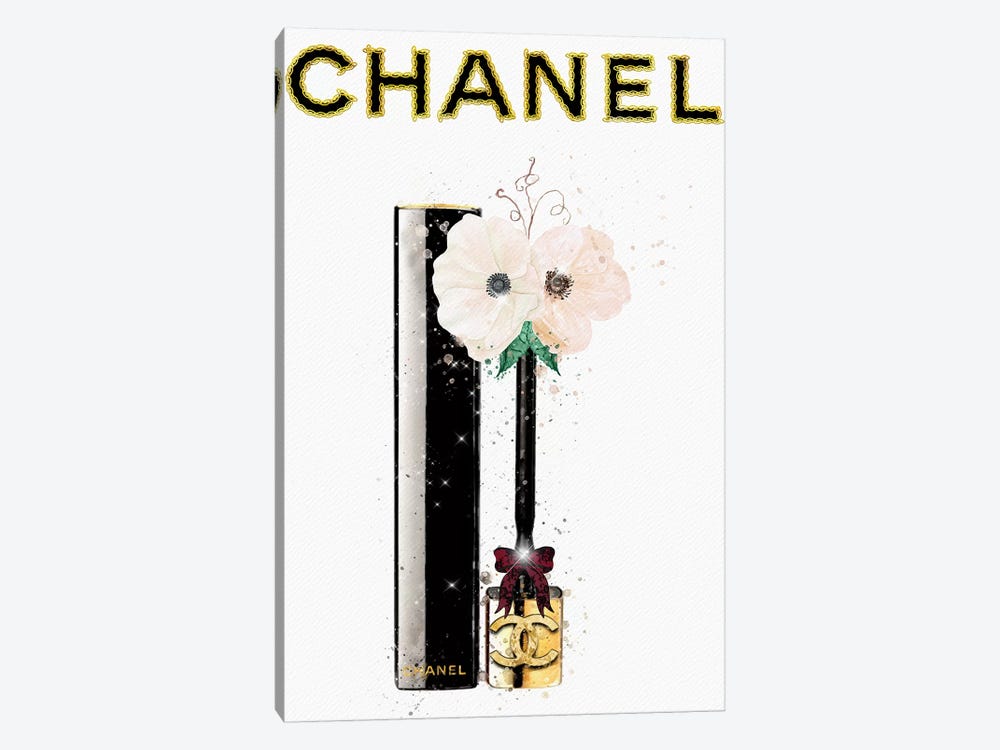 Gold Chains And Anemones by Pomaikai Barron 1-piece Canvas Art