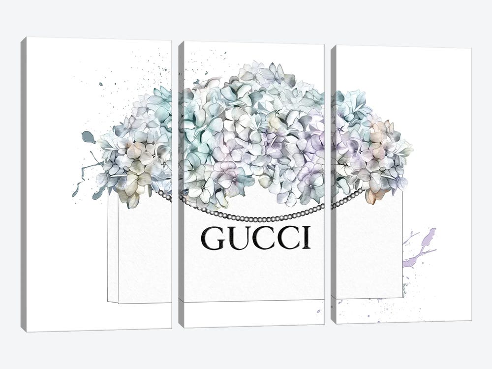 Splash Of Gucci by Pomaikai Barron 3-piece Art Print