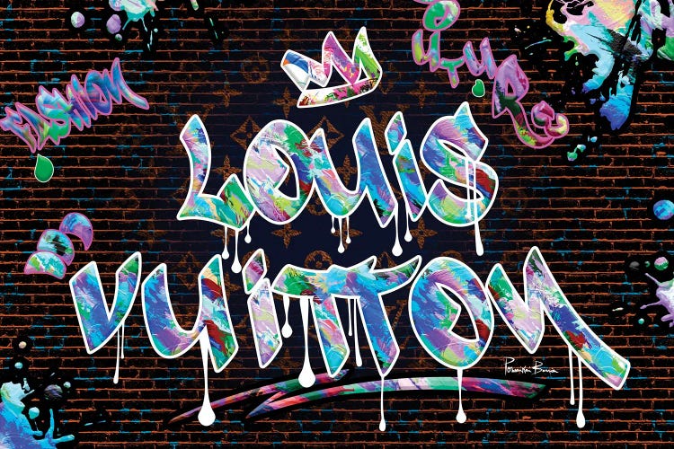 Louis Vuitton Logo Wallpaper  Wallpaper, Monogram stencil, Hip hop artwork