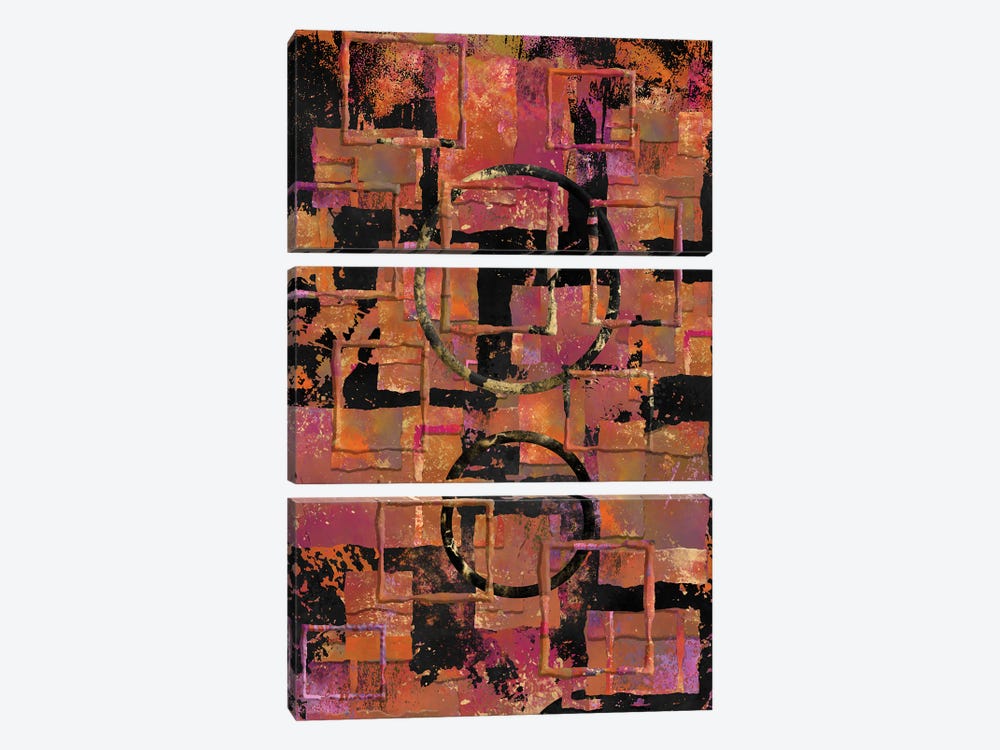 Pages-Dream Weaver by Pomaikai Barron 3-piece Canvas Artwork